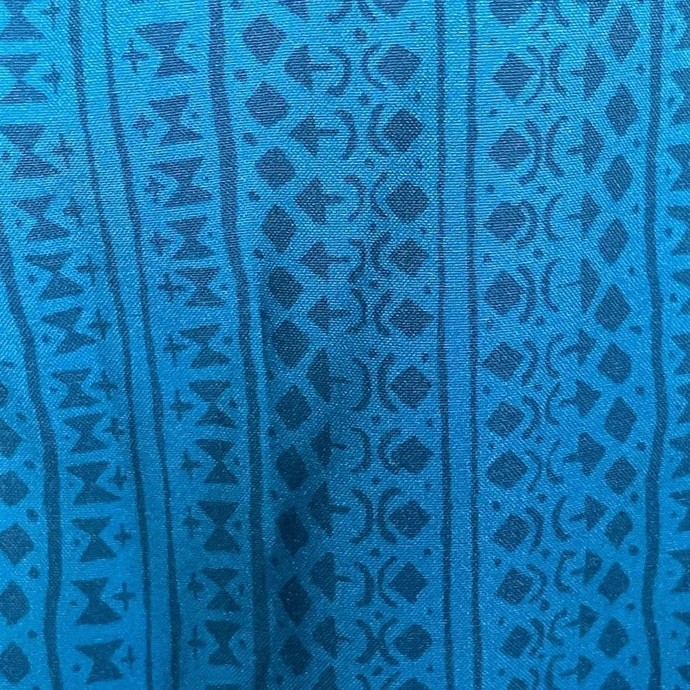 NWT RipSkirt Hawaii XL Length 2 Interior Pocket Wrap Teal‎ Insider Indigo Skirt
